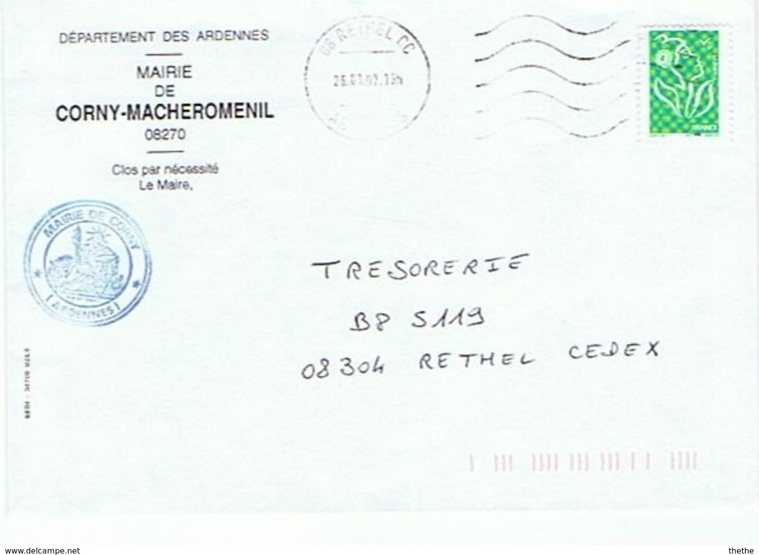 08 - MAIRIE De CORNY-MACHEROMENIL - Other & Unclassified