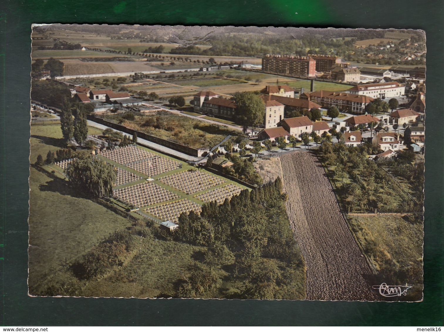 CP - 60 - Noyon - Hôpital Et Cimetière National - Vue Aérienne - Noyon