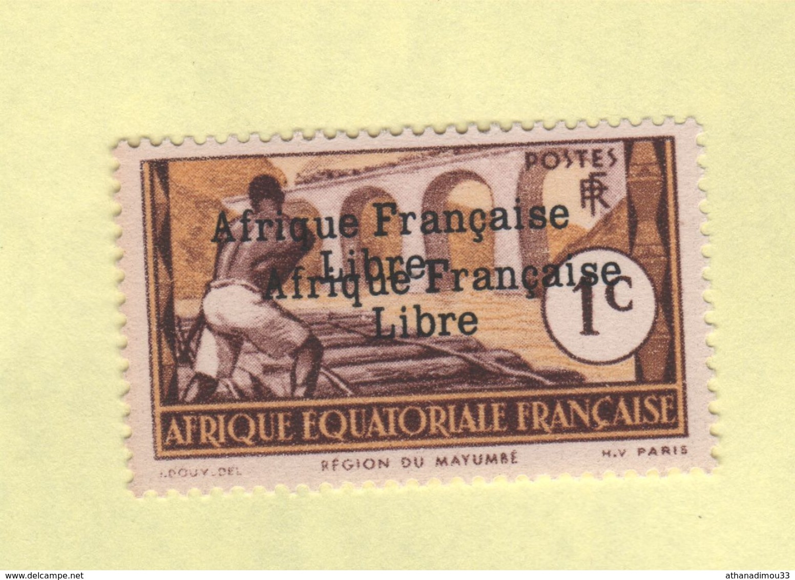 Afrique équatoriale N° 156a Neuf Sans Charnière - Neufs