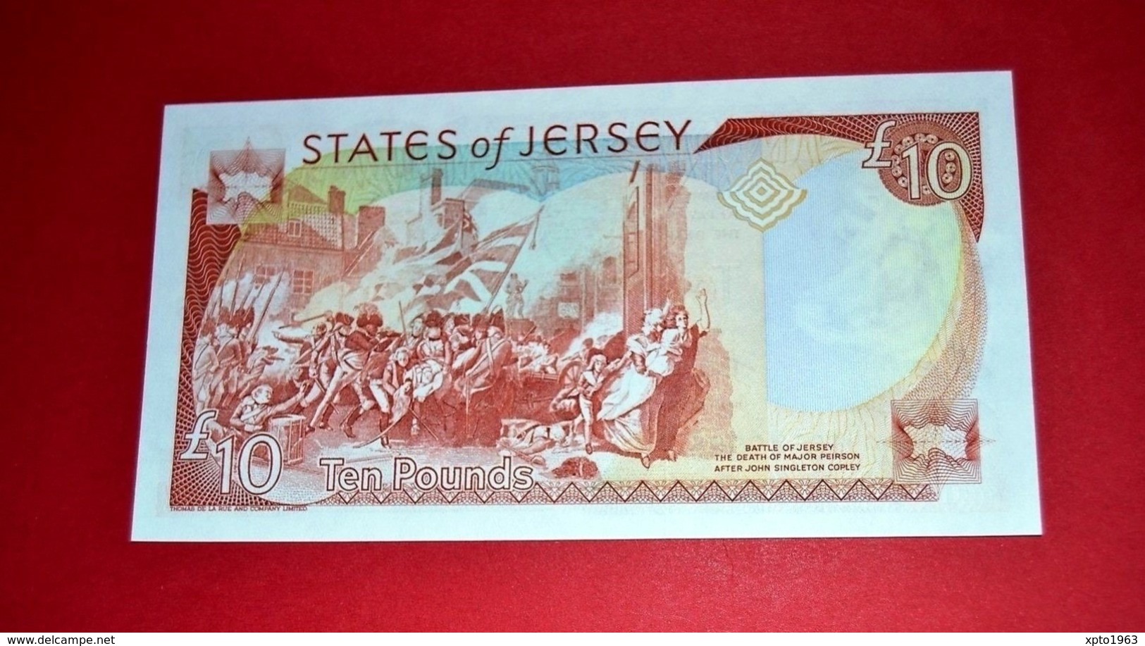 JERSEY 10 POUNDS ND (2000) P-28 UNC - Jersey