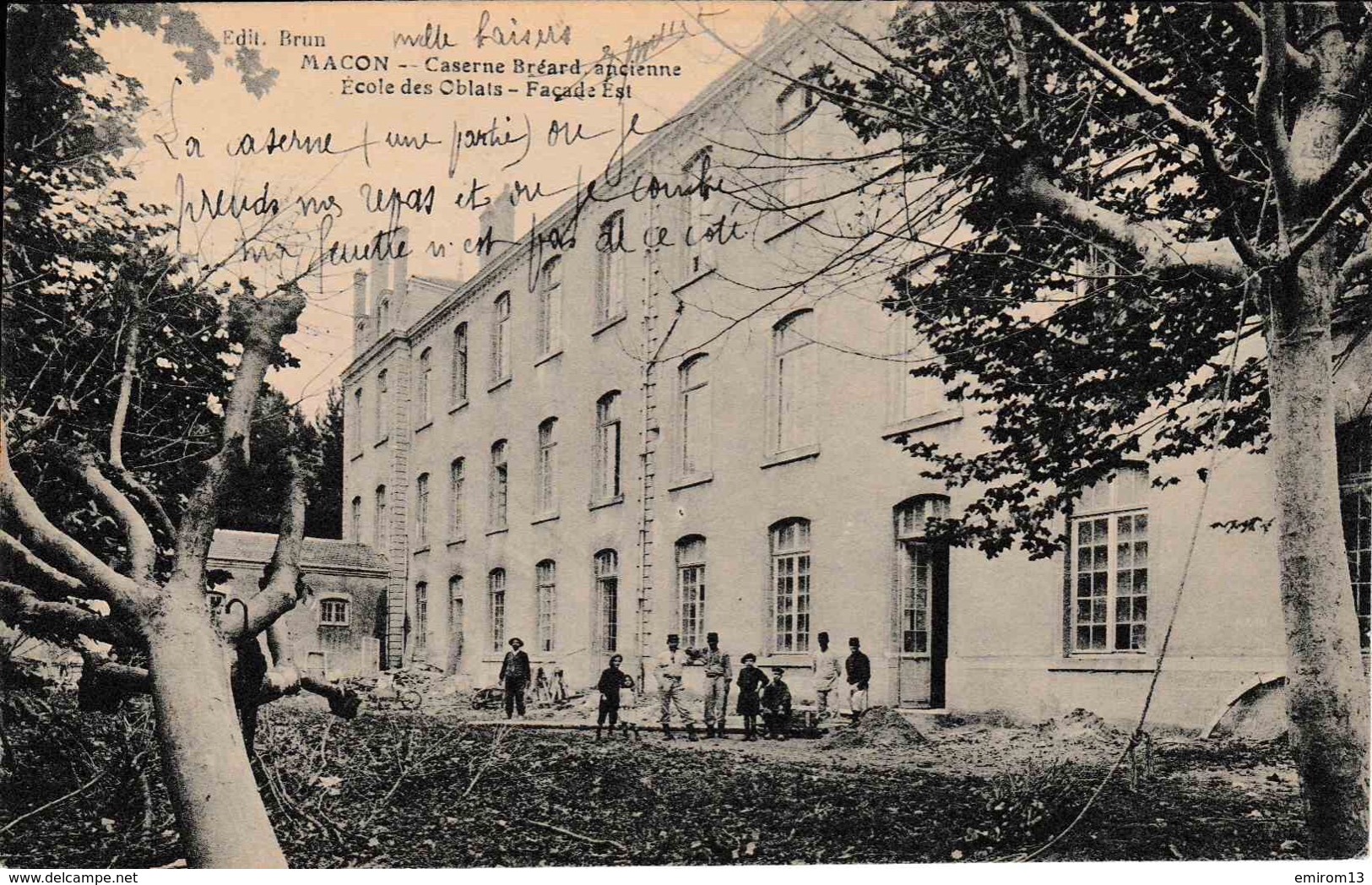 71 Macon Caserne Bréard Ancienne école Des Oblats Façade Est - Macon