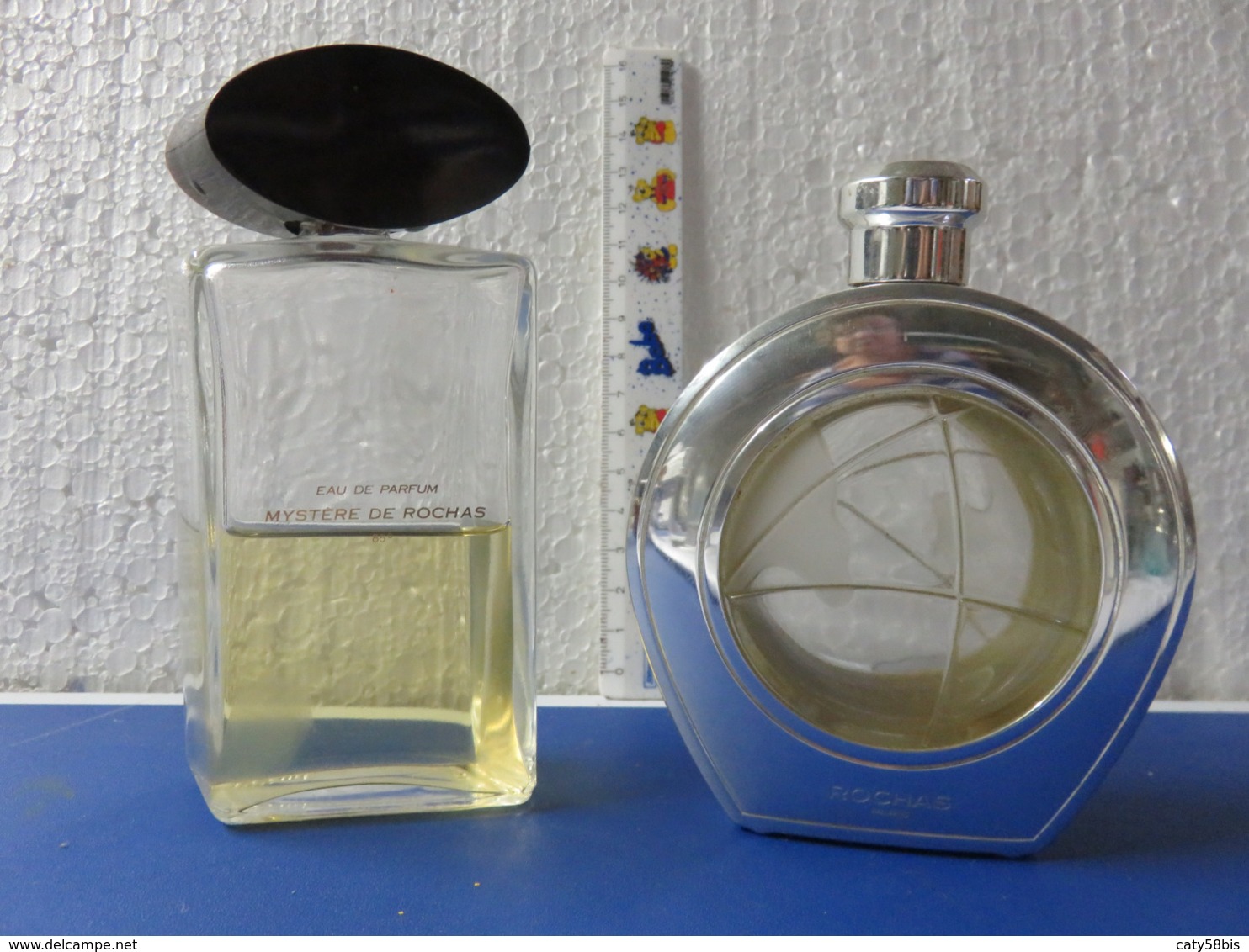 2 Flacon , Mystere,  Globe Rochas - Bottles (empty)