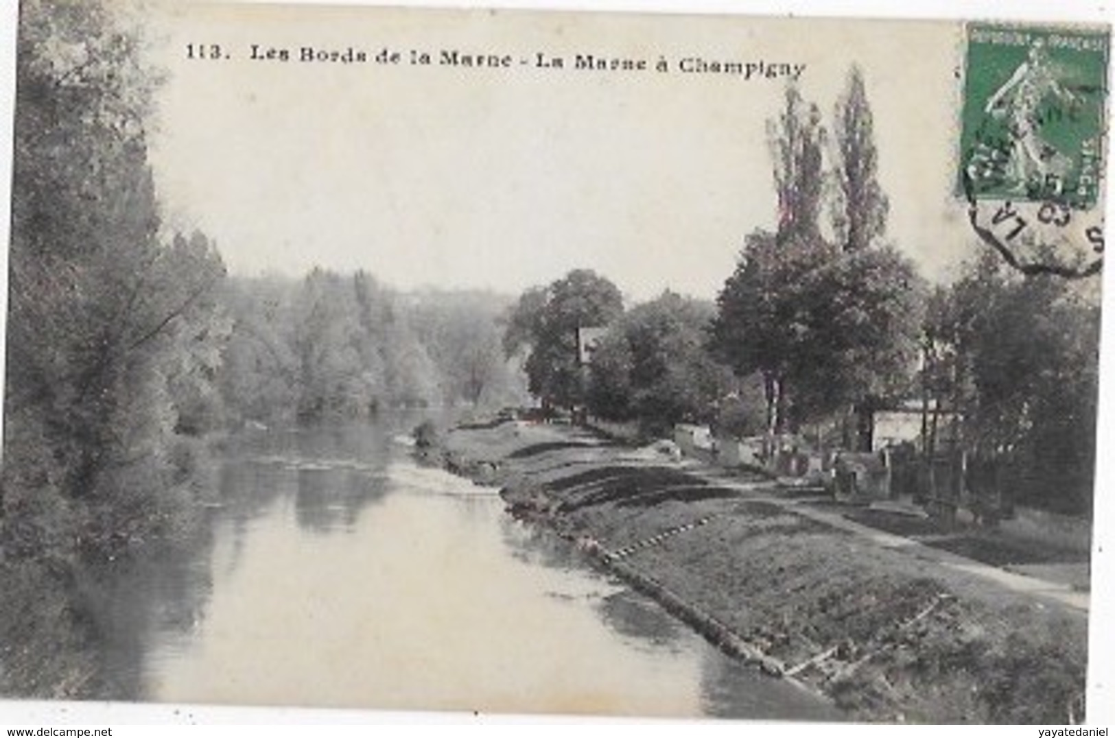 CPA De CHAMPIGNY - Les Bords De La Marne à Champigny - Champigny