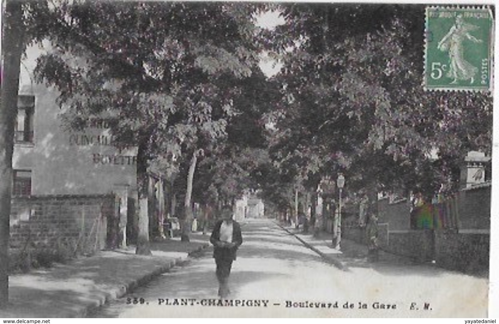 CPA De PLANT-CHAMPIGNY  - Boulevard De La Gare - Champigny