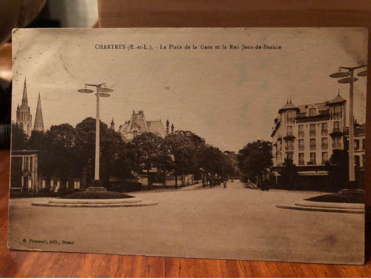 Chartres La Place De La Gare Et La Rue Jean De Beauce - Chartres