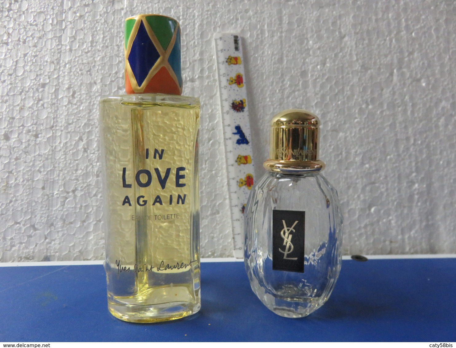 1 Factice  In Love, 1 Vapo YSL, - Bottles (empty)