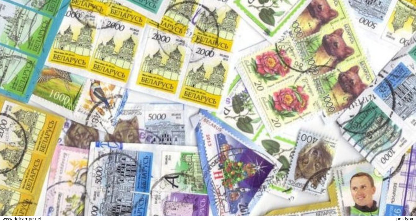 BID Belarus KILOWARE StampBag 500g (1LB-1½oz) Commemoratives - Lots & Kiloware (mixtures) - Min. 1000 Stamps