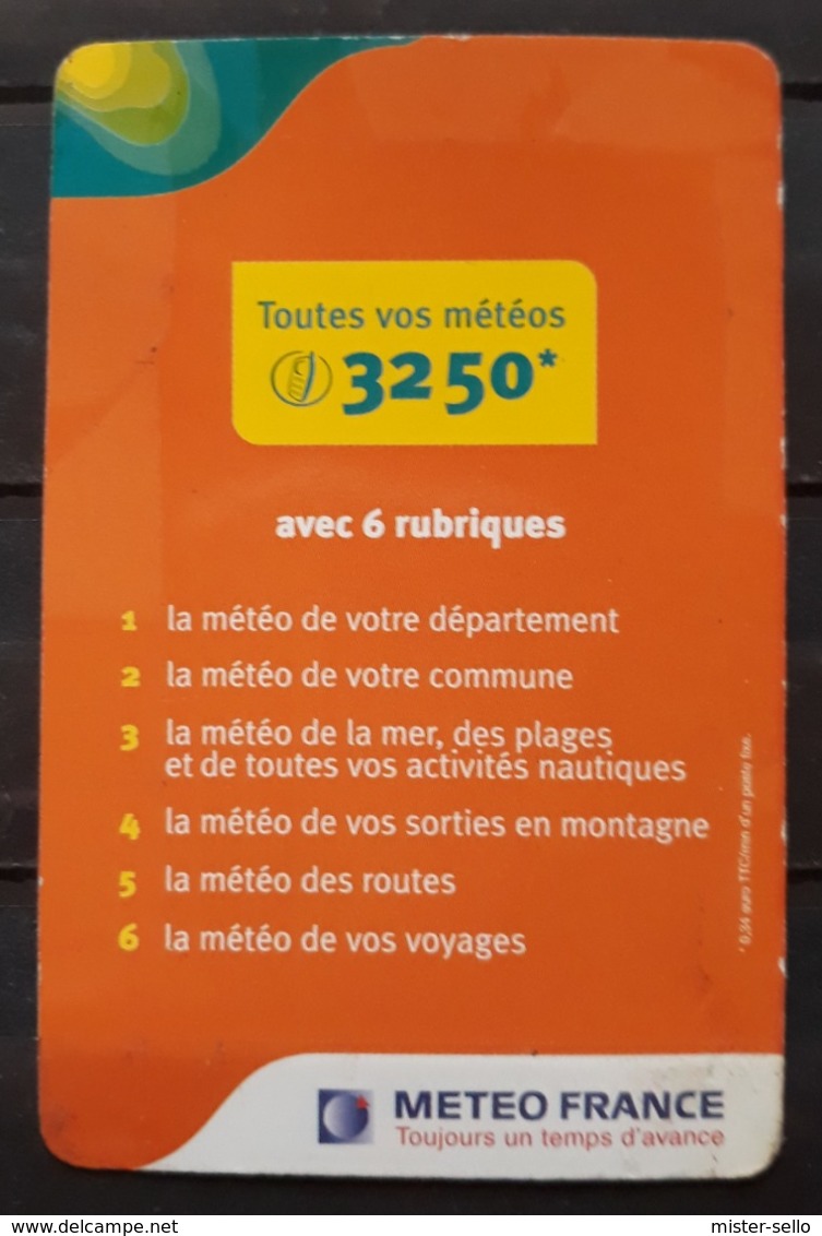 METEO FRANCE. USADO - USED. - Otros & Sin Clasificación