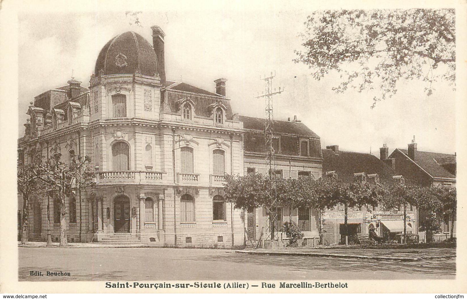 CPA FRANCE 03 "Saint Pourçain Sur Sioule, Rue Marcellin Berthelot" - Autres & Non Classés