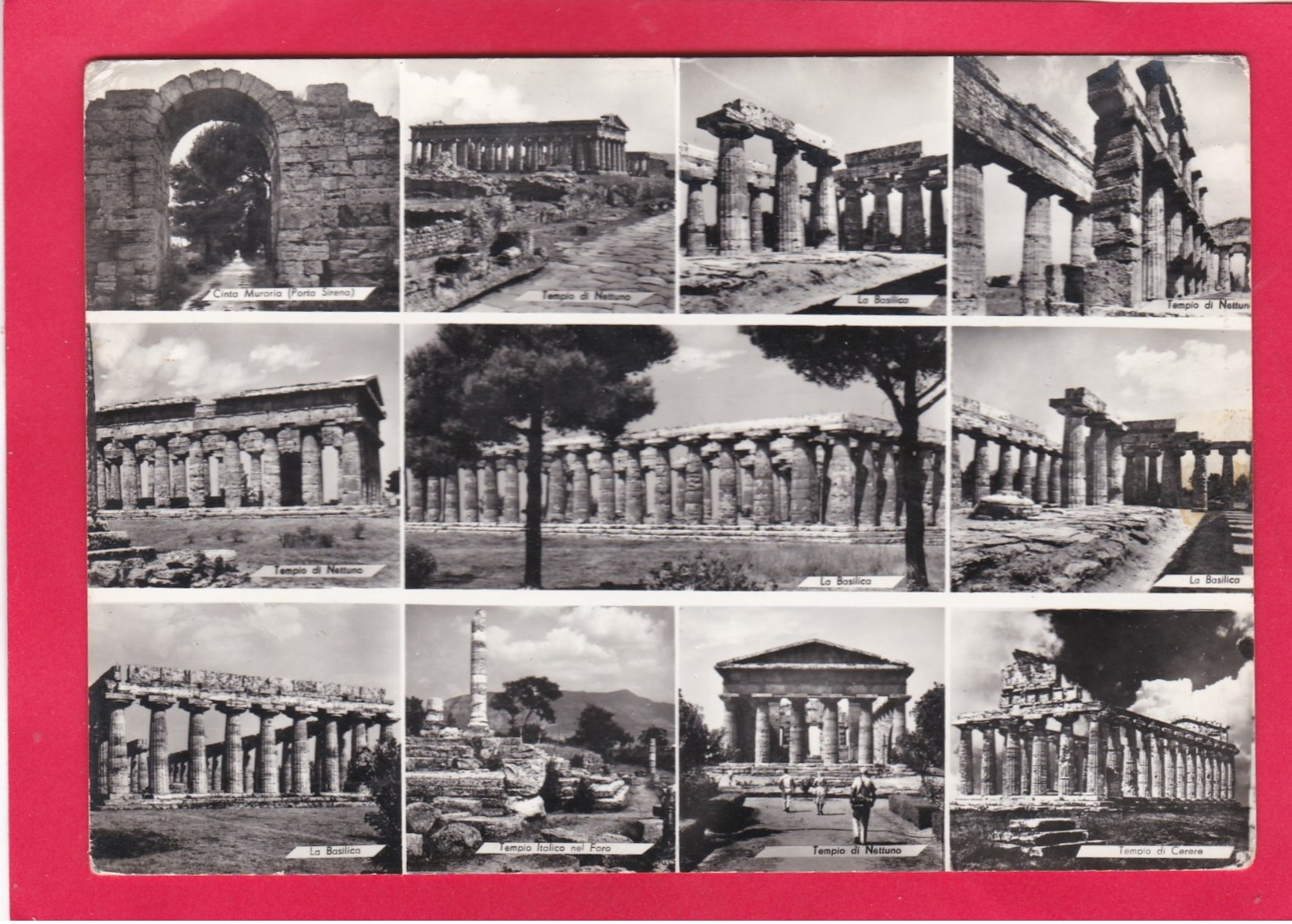 Modern Post Card Of Paestum,Salerno, Campania, Italy.,X28. - Salerno