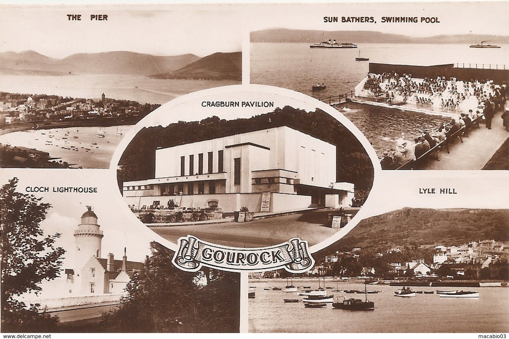 Royaume-Uni > Ecosse > Renfrewshire : GOUROCK  Multivues Réf 7453 - Renfrewshire