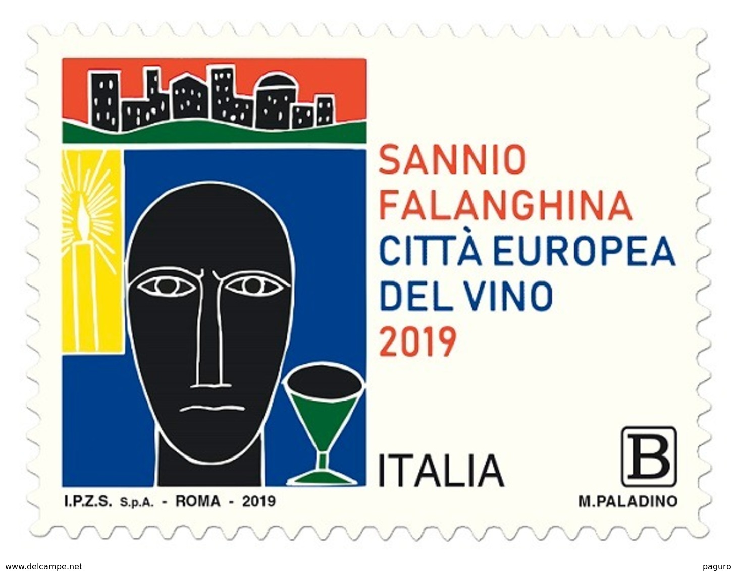 Italia Repubblica 2019 Sannio Falanghina Euro 1,10 MNH** Integro - 2011-20:  Nuevos