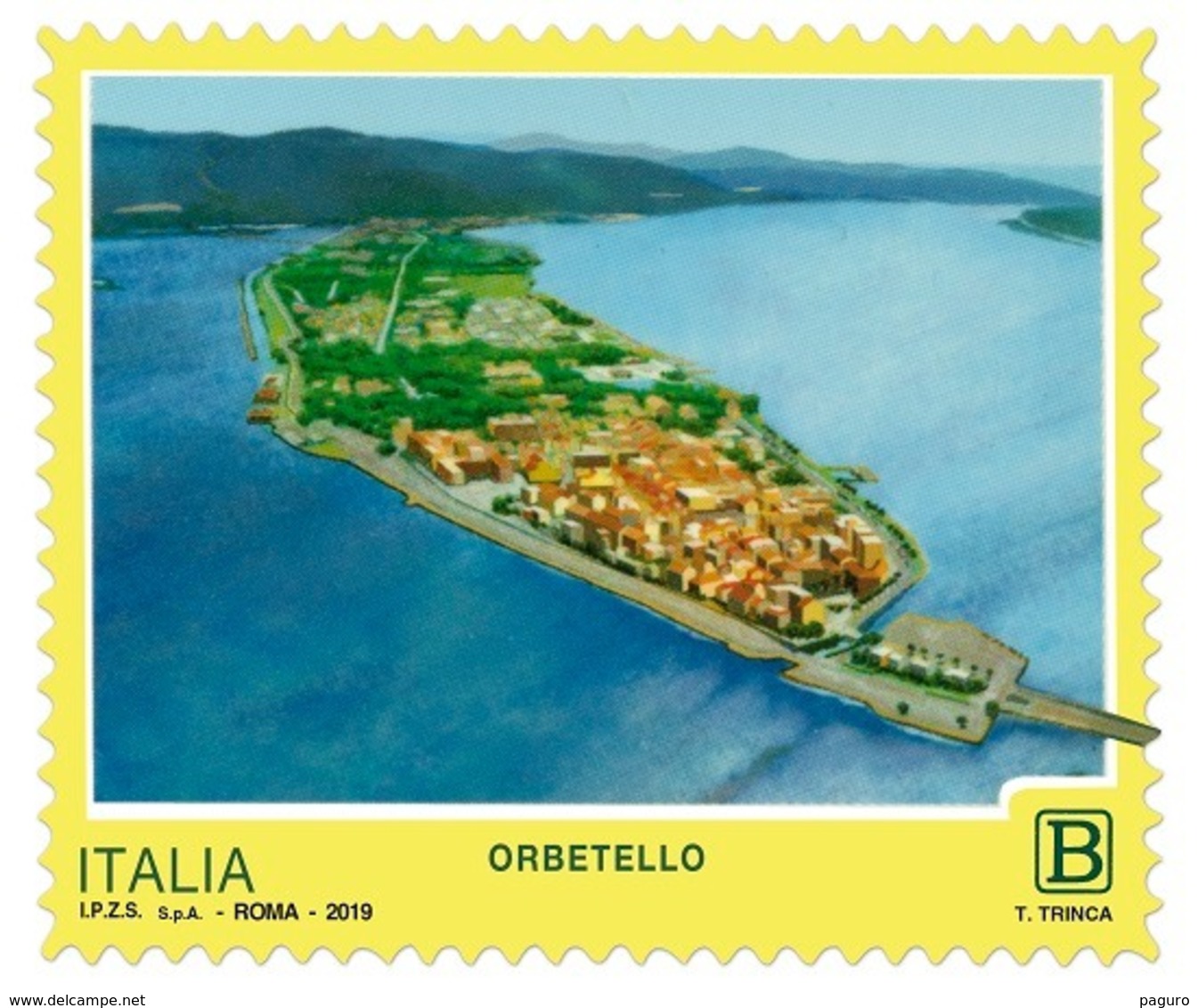 Italia Repubblica 2019 Serie Turistica Orbetello Euro 1,10 MNH** Integro - 2011-20:  Nuevos