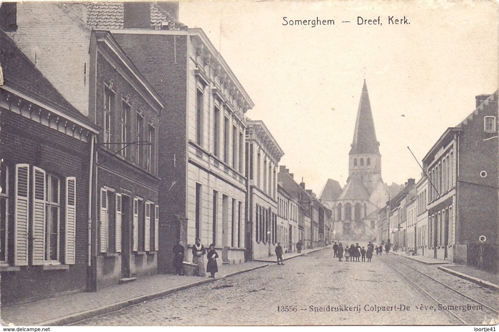PK - Zomergem - Dreef , Kerk - Zomergem