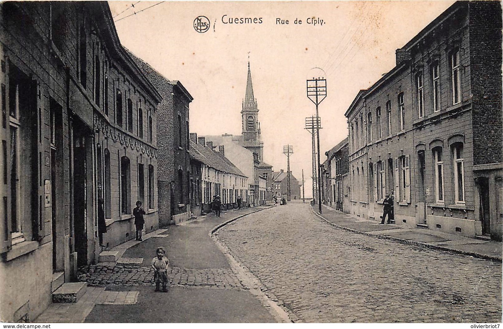 Belgique - Mons - Cuesmes - Rue De Ciply - Mons