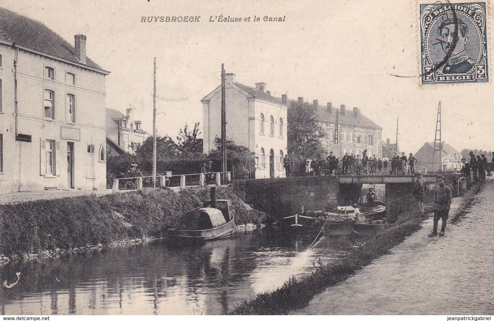 ECLUSES  Ruysbroeck L Ecluse Et Le Canal - Autres & Non Classés