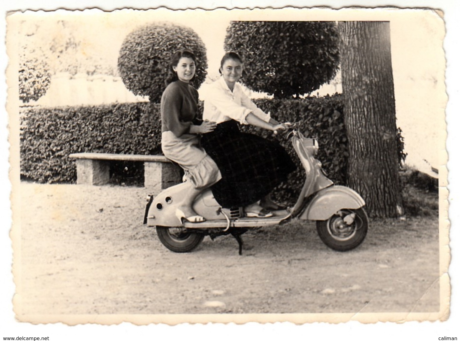 MOTO MOTORCYCLE LAMBRETTA - FOTO ORIGINALE ANNI '60 - Autres & Non Classés