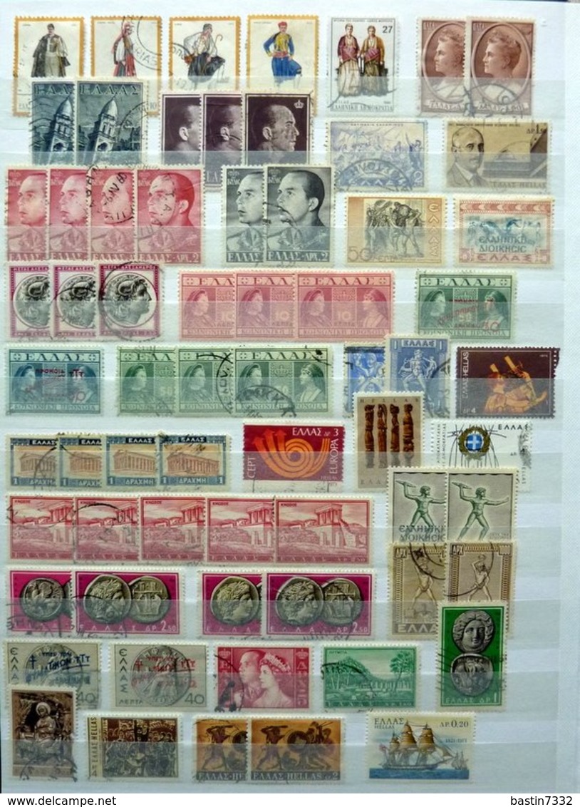 World collection in 5 stockbooks used/gebruikt/oblitere