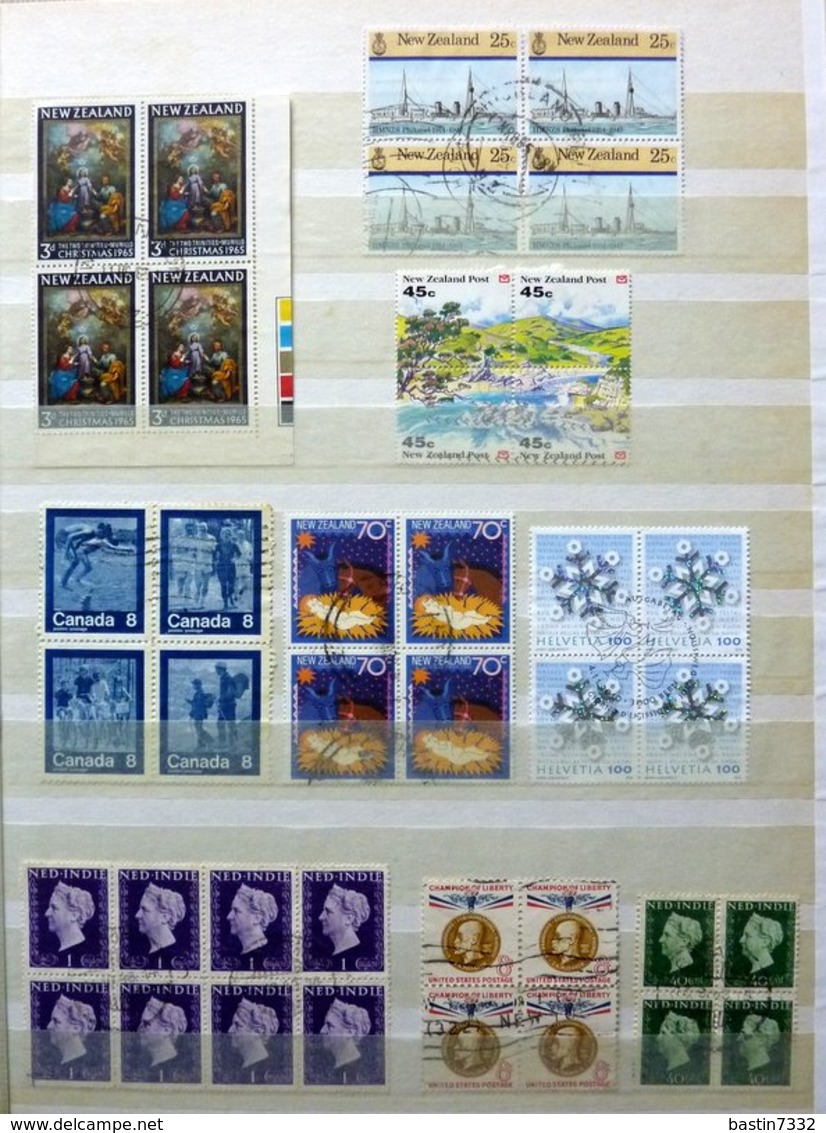 World collection in 5 stockbooks used/gebruikt/oblitere