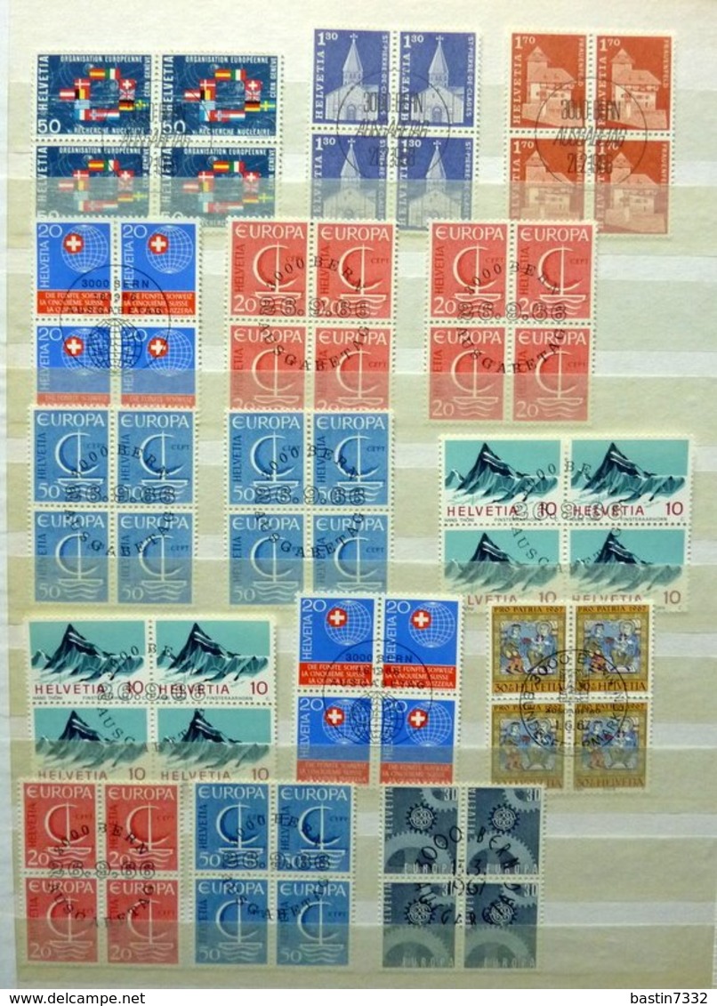 World collection in 5 stockbooks used/gebruikt/oblitere