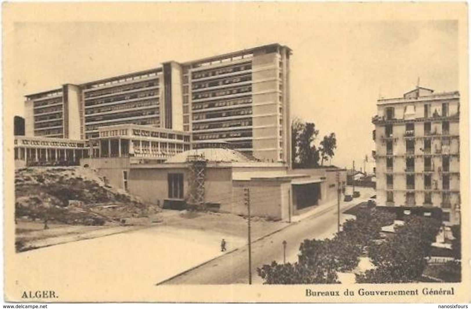 ALGERIE.  ALGER.  BUREAUX DU GOUVERNEMENT GENERAL - Algiers