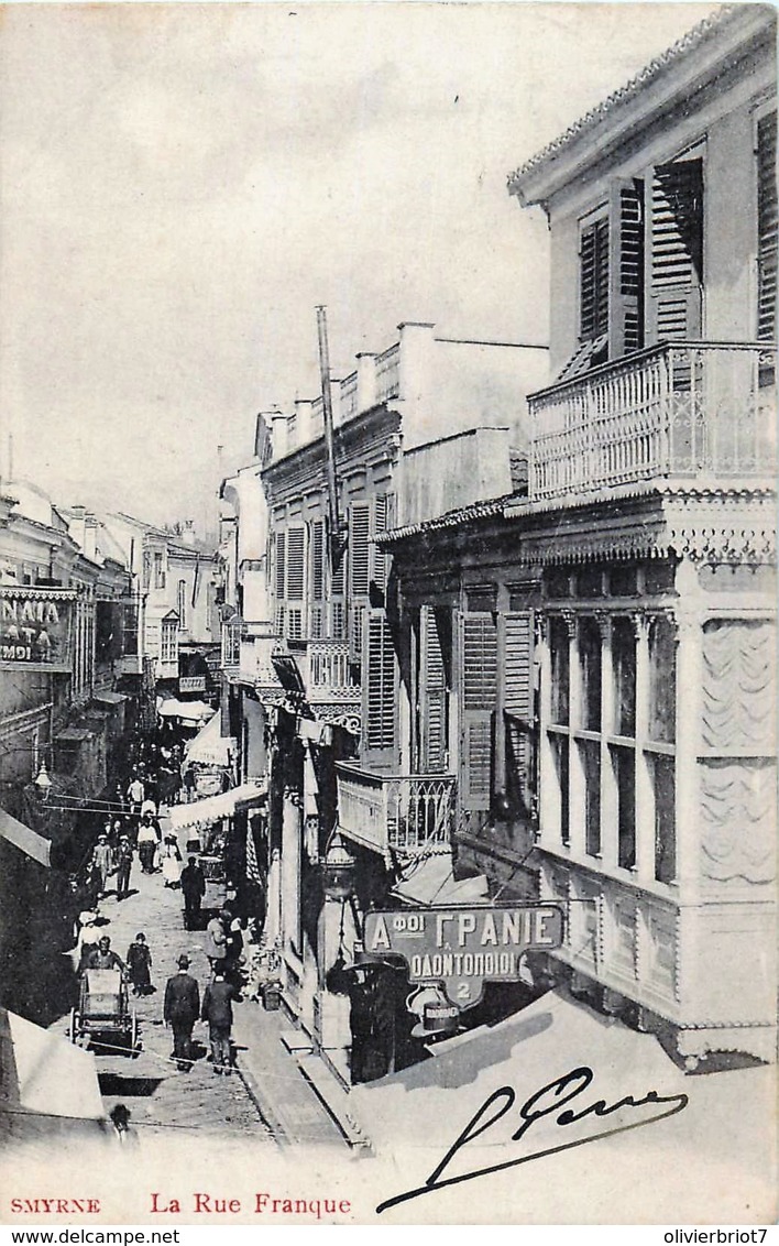 Turquie - Smyrne - La Rue Franque - Türkei