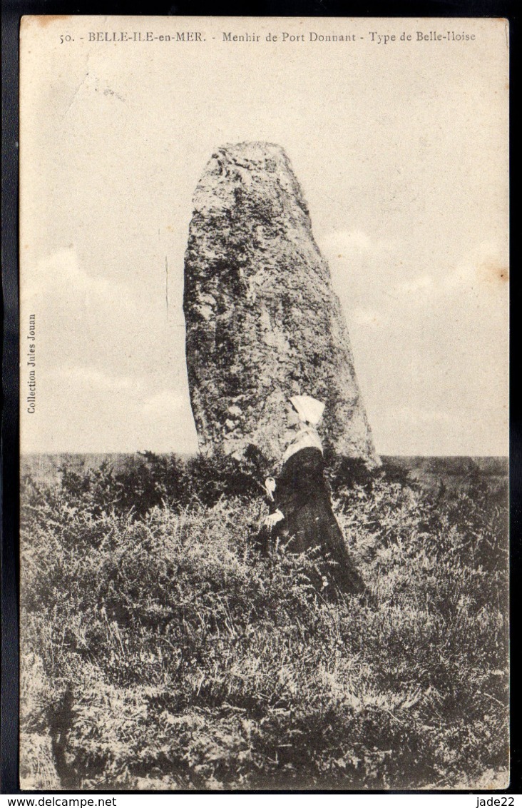 BELLE ILE EN MER 56 - Menhir De Port Donnant - Type De Belle-Iloise - A449 - Belle Ile En Mer