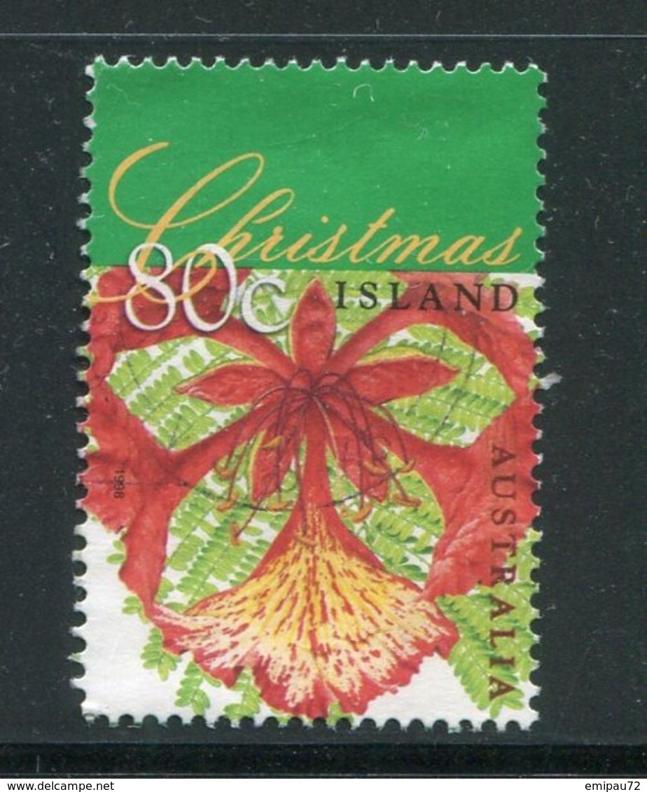 AUSTRALIE- Christmas Island Y&T N°466 Oblitéré (fleurs) - Christmas Island