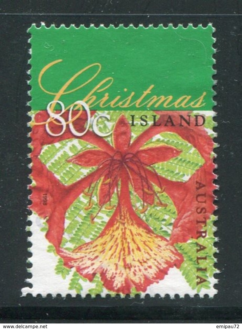 AUSTRALIE- Christmas Island Y&T N°466 Oblitéré (fleurs) - Christmas Island