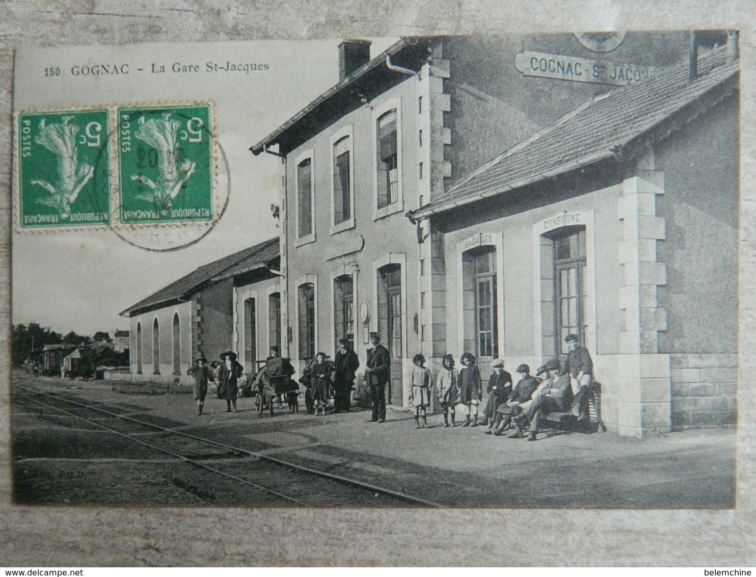 COGNAC   CHARENTE      LA GARE ST JACQUES - Cognac