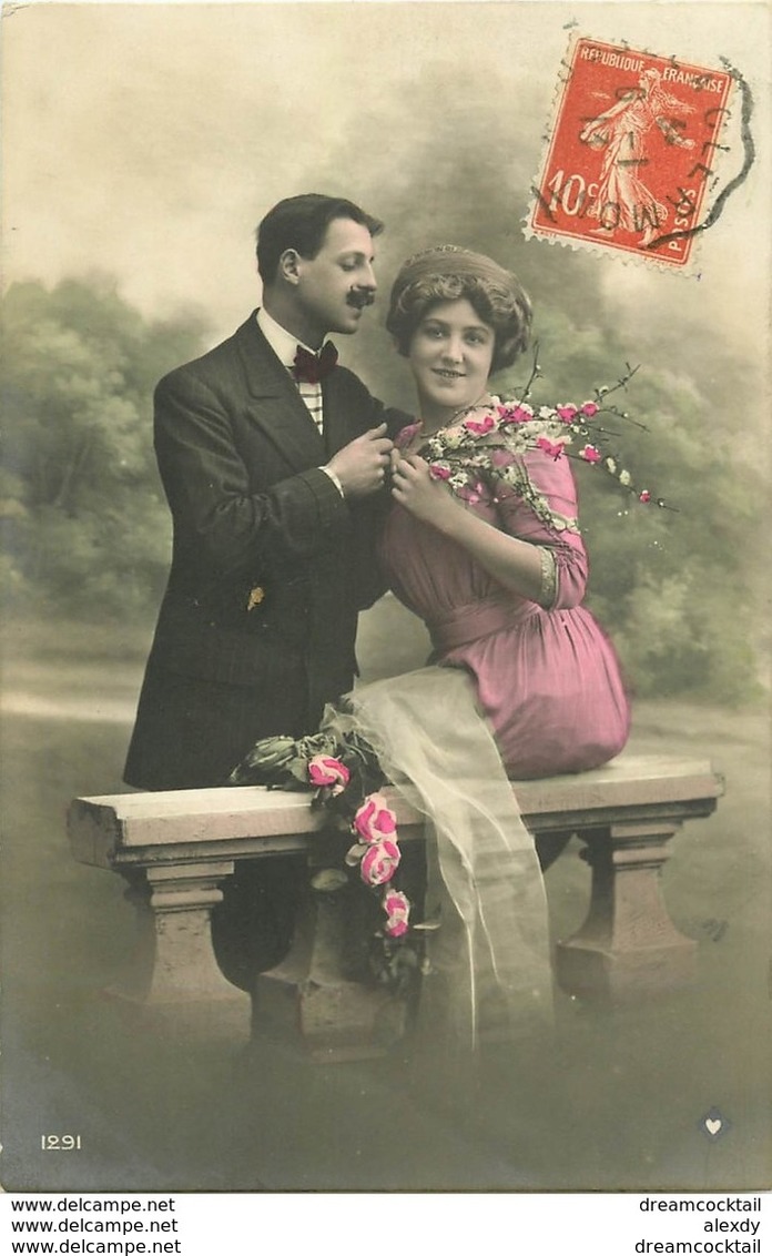 WW Lot 5 Cpa FANTAISIES. Bonne Année, Noël, Femmes Hommes Enfants Couple, Fleurs Etc... Jeunes Epoux - Anniversaire