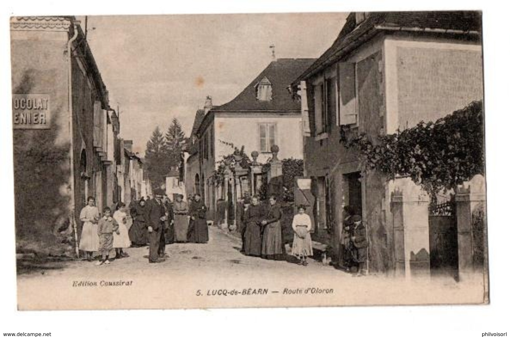 LUCQ DE BEARN ROUTE D OLORON TRES ANIMEE - Andere & Zonder Classificatie