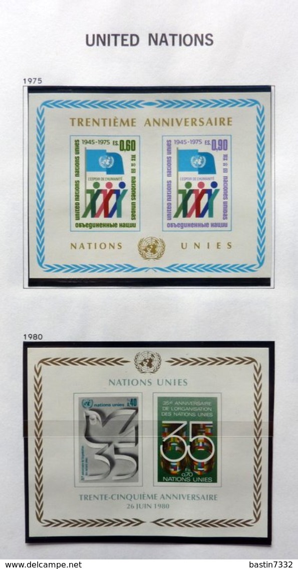 Suisse/Svizzera /Switzerland/United Nations/Netherlands and Colonies/6x Austria yearsets 1987-1992 on album pages