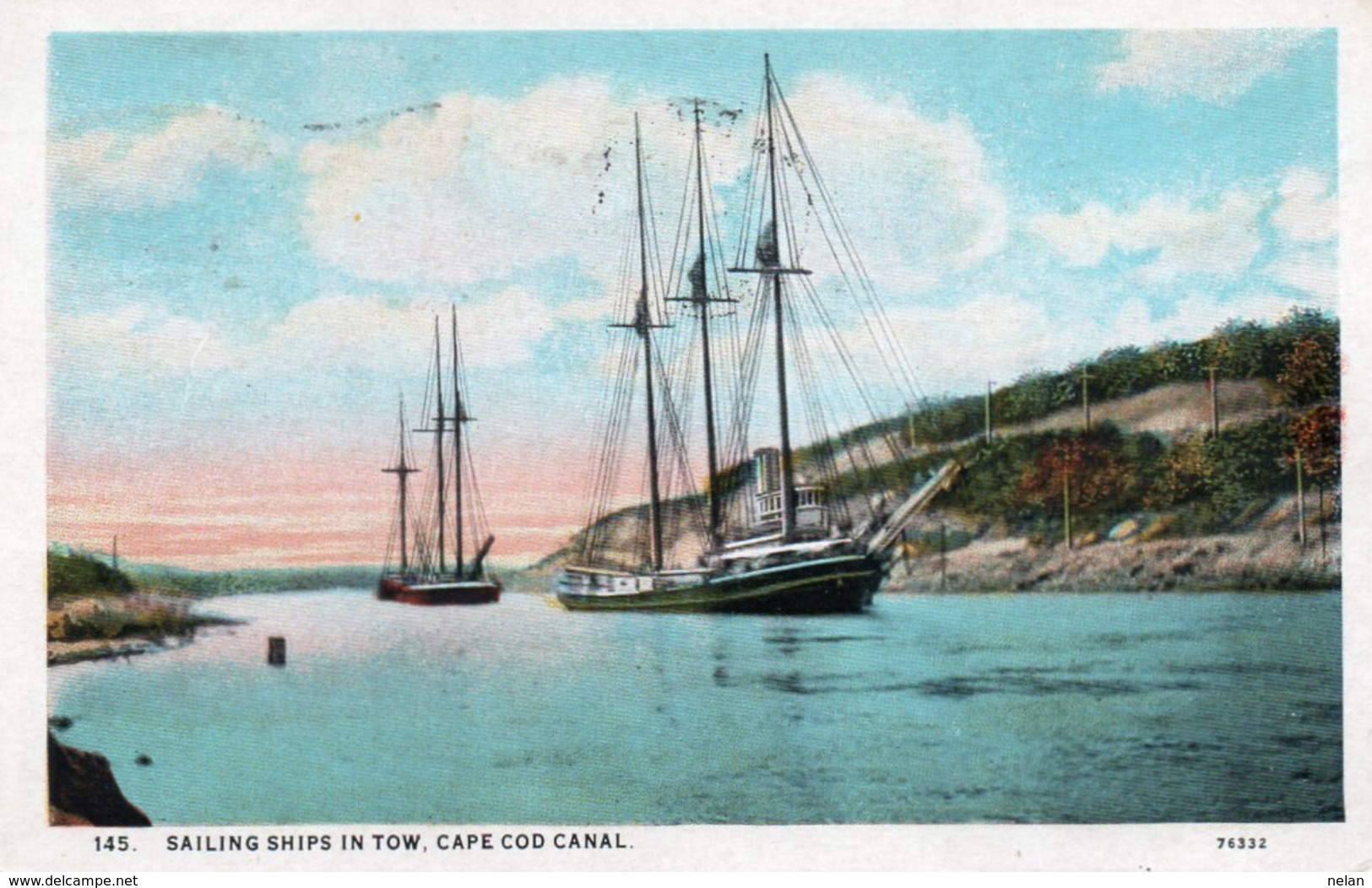 SAILING SHIPS-CAPE COD CANAL - Cape Cod