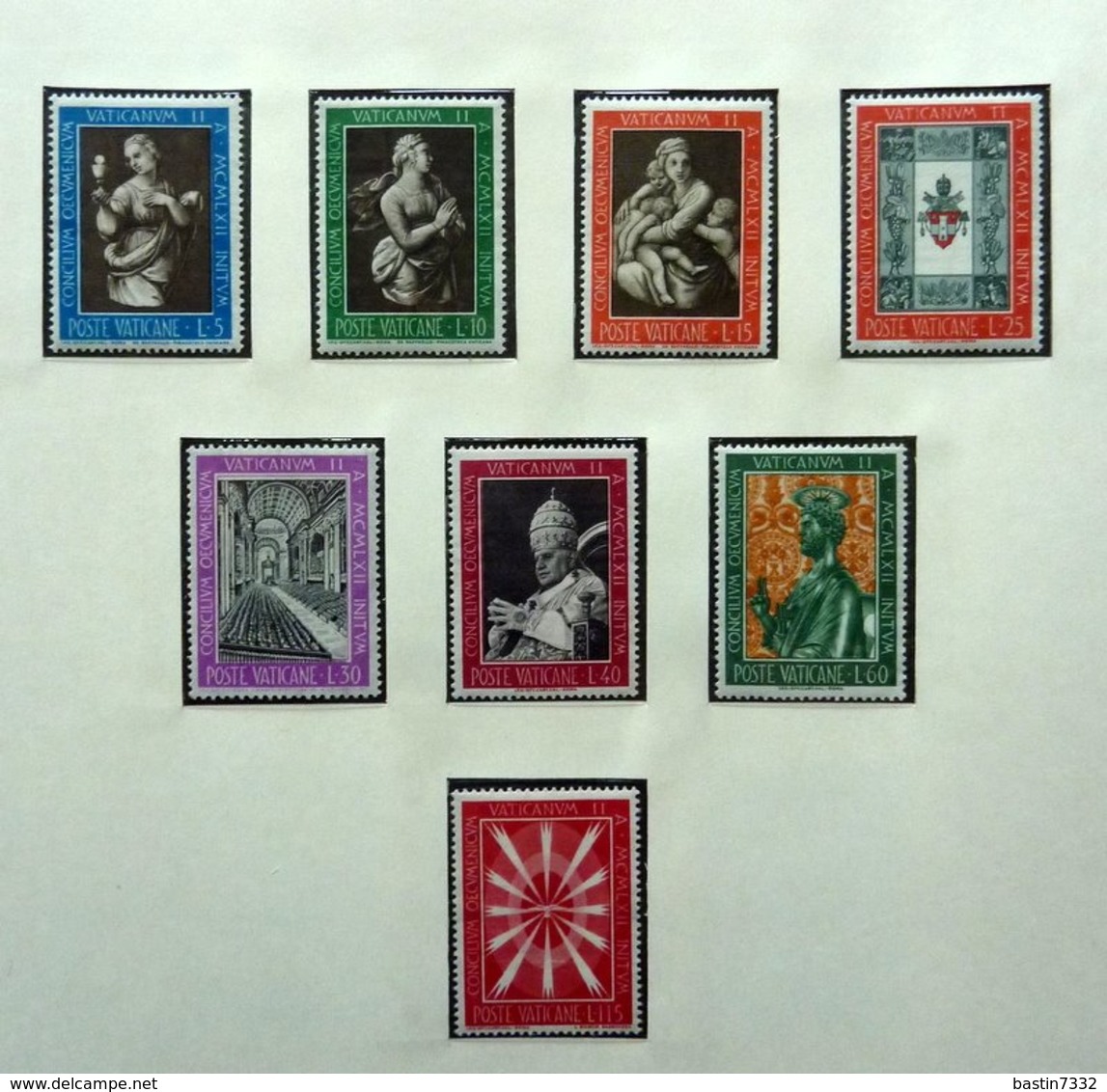 Vaticano/Vaticaan 1960-1981 in Lindner + Germany/Austria in stockbook Mint/Postfris/Neuf sans charniere