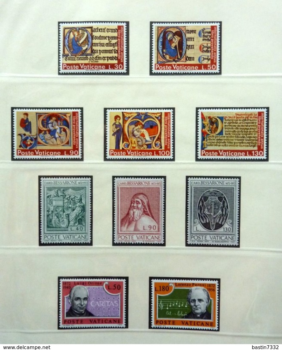 Vaticano/Vaticaan 1960-1981 in Lindner + Germany/Austria in stockbook Mint/Postfris/Neuf sans charniere