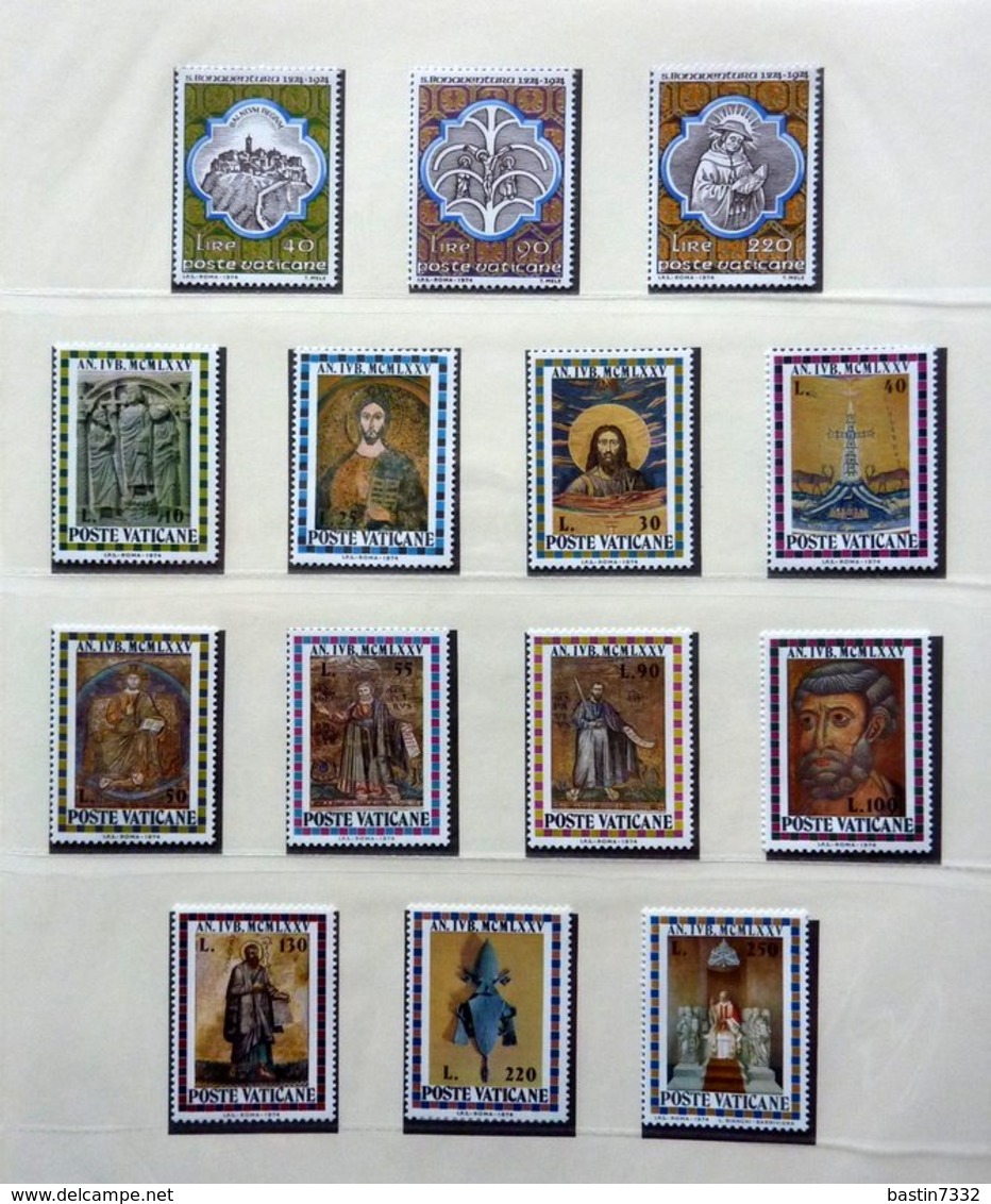 Vaticano/Vaticaan 1960-1981 in Lindner + Germany/Austria in stockbook Mint/Postfris/Neuf sans charniere