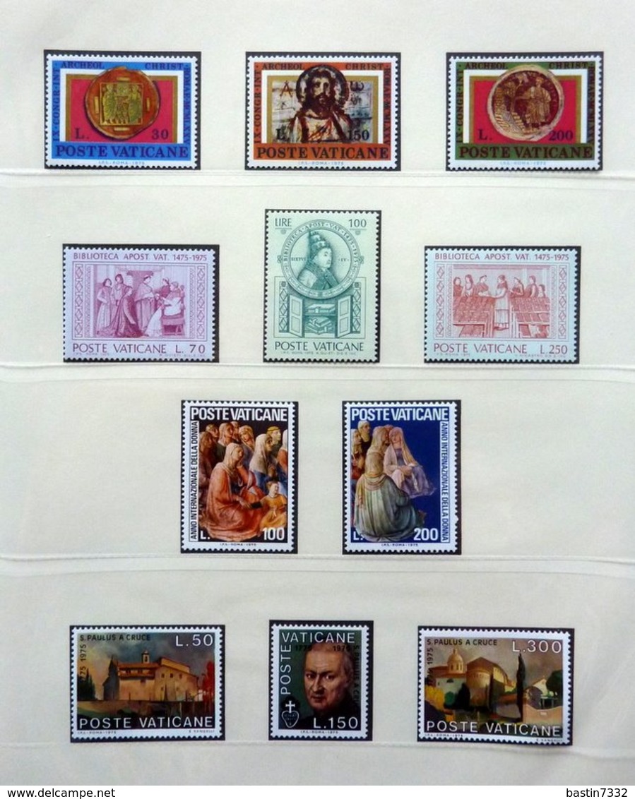 Vaticano/Vaticaan 1960-1981 in Lindner + Germany/Austria in stockbook Mint/Postfris/Neuf sans charniere