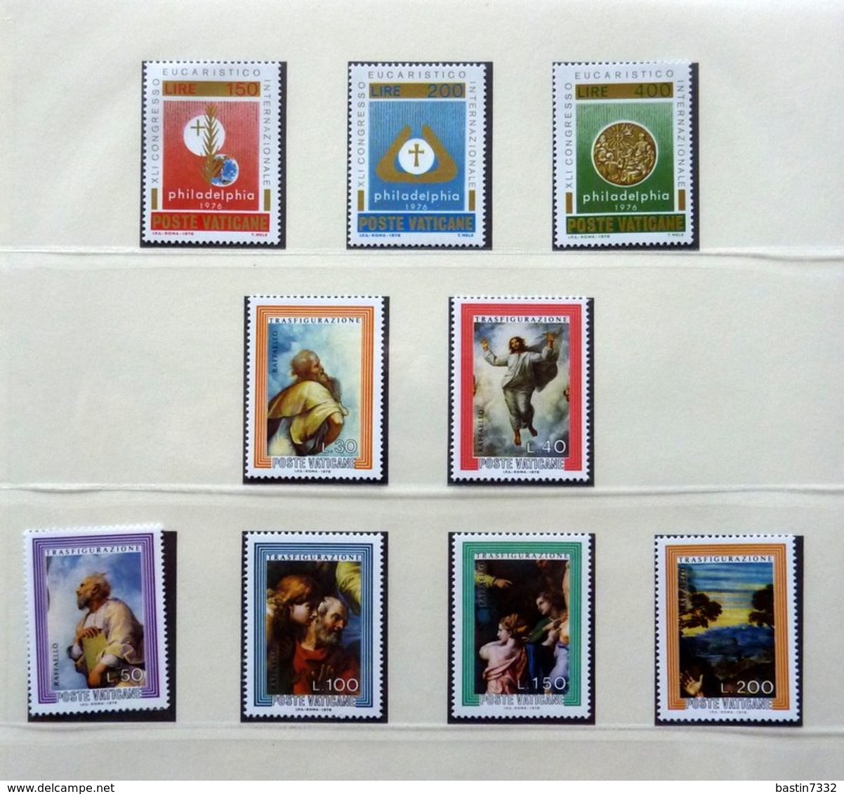 Vaticano/Vaticaan 1960-1981 in Lindner + Germany/Austria in stockbook Mint/Postfris/Neuf sans charniere