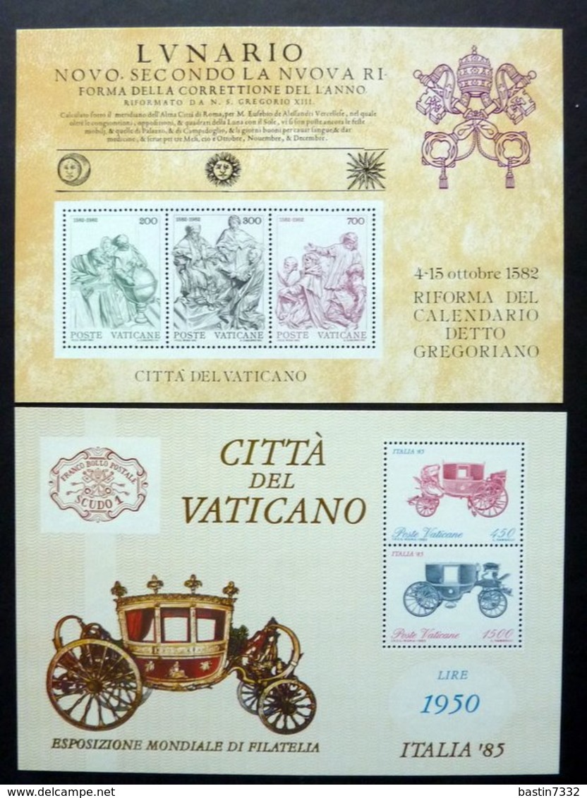 Vaticano/Vaticaan 1960-1981 in Lindner + Germany/Austria in stockbook Mint/Postfris/Neuf sans charniere