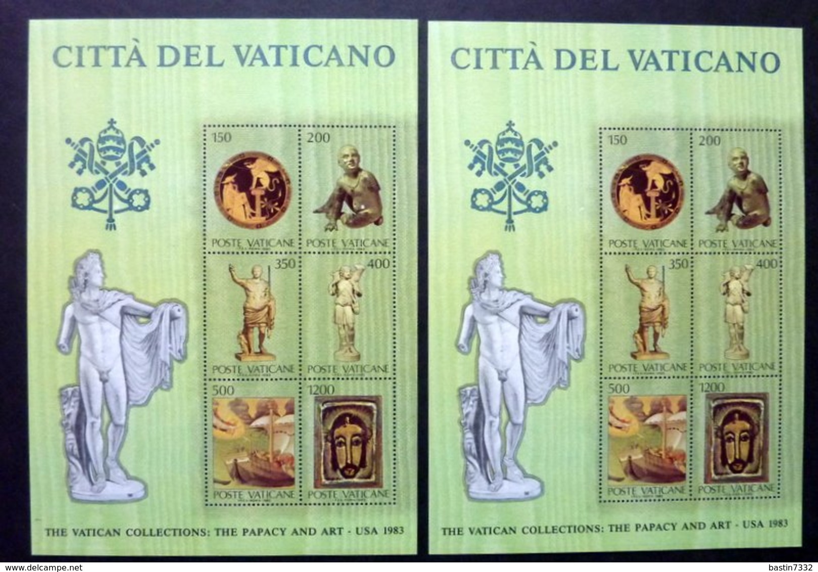 Vaticano/Vaticaan 1960-1981 in Lindner + Germany/Austria in stockbook Mint/Postfris/Neuf sans charniere