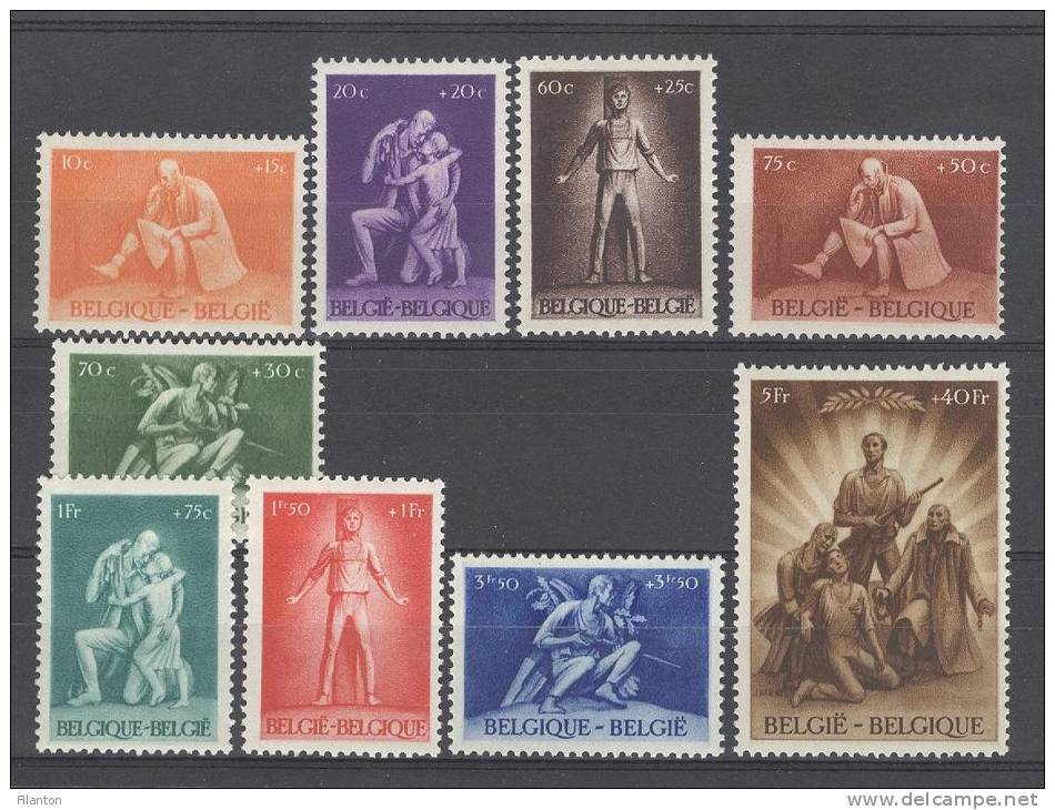 BELGIE - OBP Nr 701/709  - Krijgsgevangenen - MNH**  - Cote 5,50 € - Unused Stamps