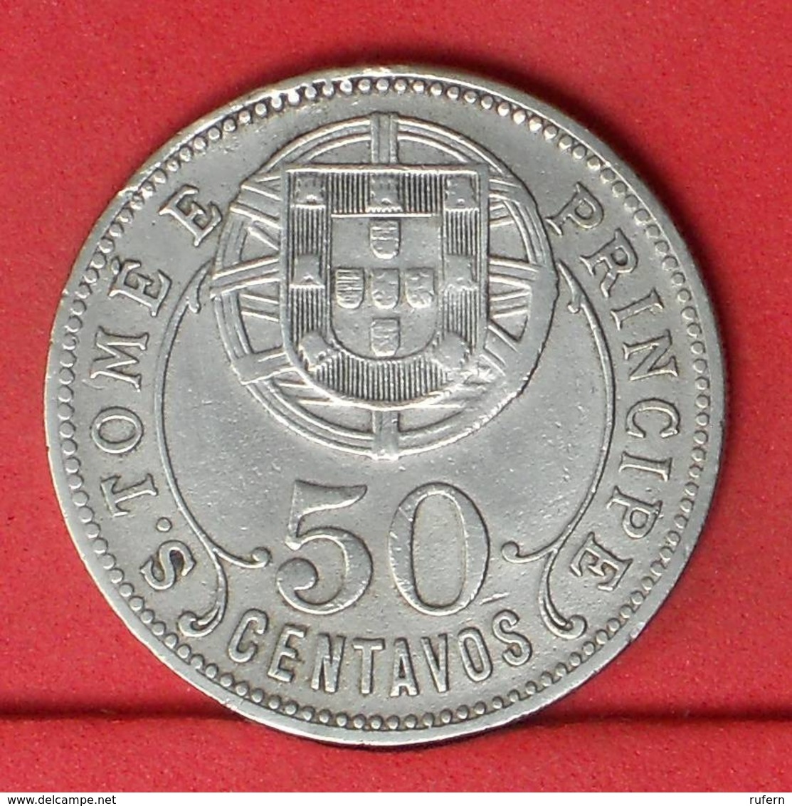 SAINT THOMAS E PRINCIPE 50 CENTAVOS 1929 -    KM# 1 - (Nº32021) - Sao Tome En Principe