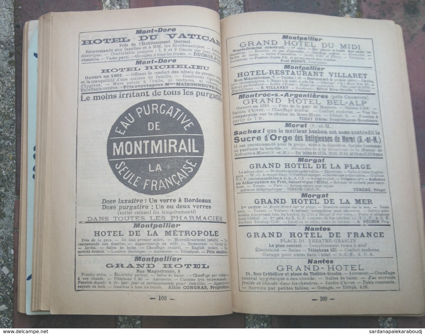 RARE Guide JOANNE 1912 De FONTAINEBLEAU Et La Forêt, Très Documenté - Peu Courant. - Géographie