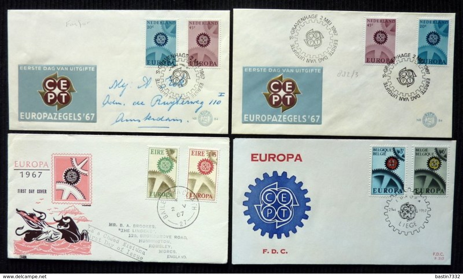 Europe Cept/Europa in stockbooks + FDC