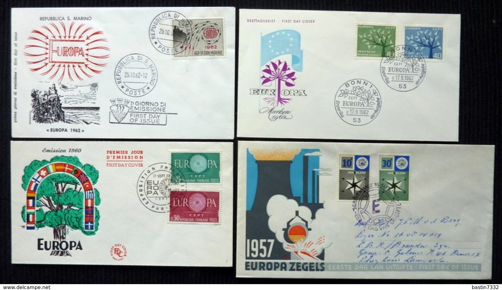 Europe Cept/Europa in stockbooks + FDC