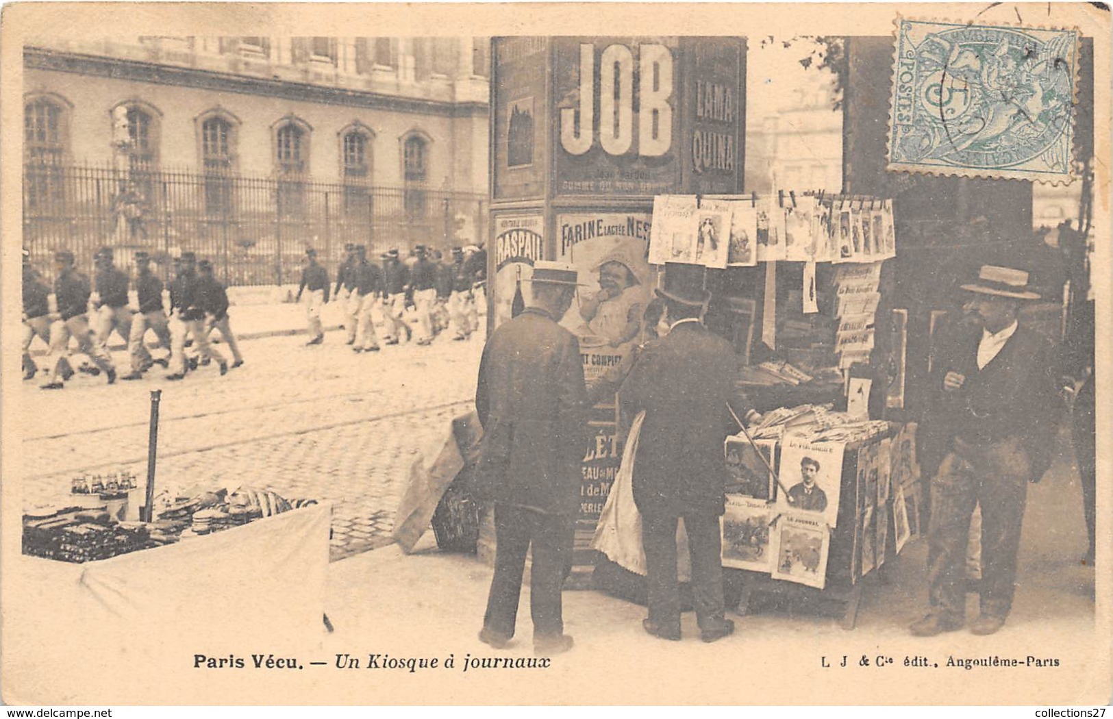 PARIS VECU- UN KIOSQUE A JOURNAUX - Autres & Non Classés