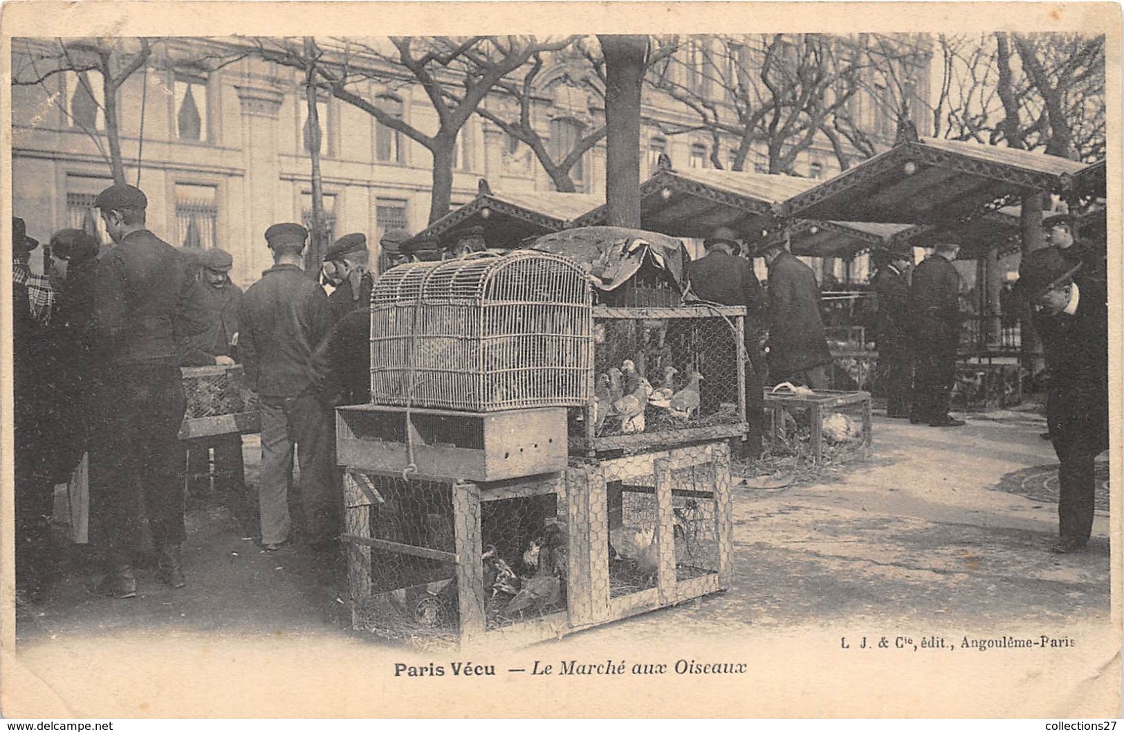 PARIS VECU- LE MARCHE AUX OISEAUX - Autres & Non Classés