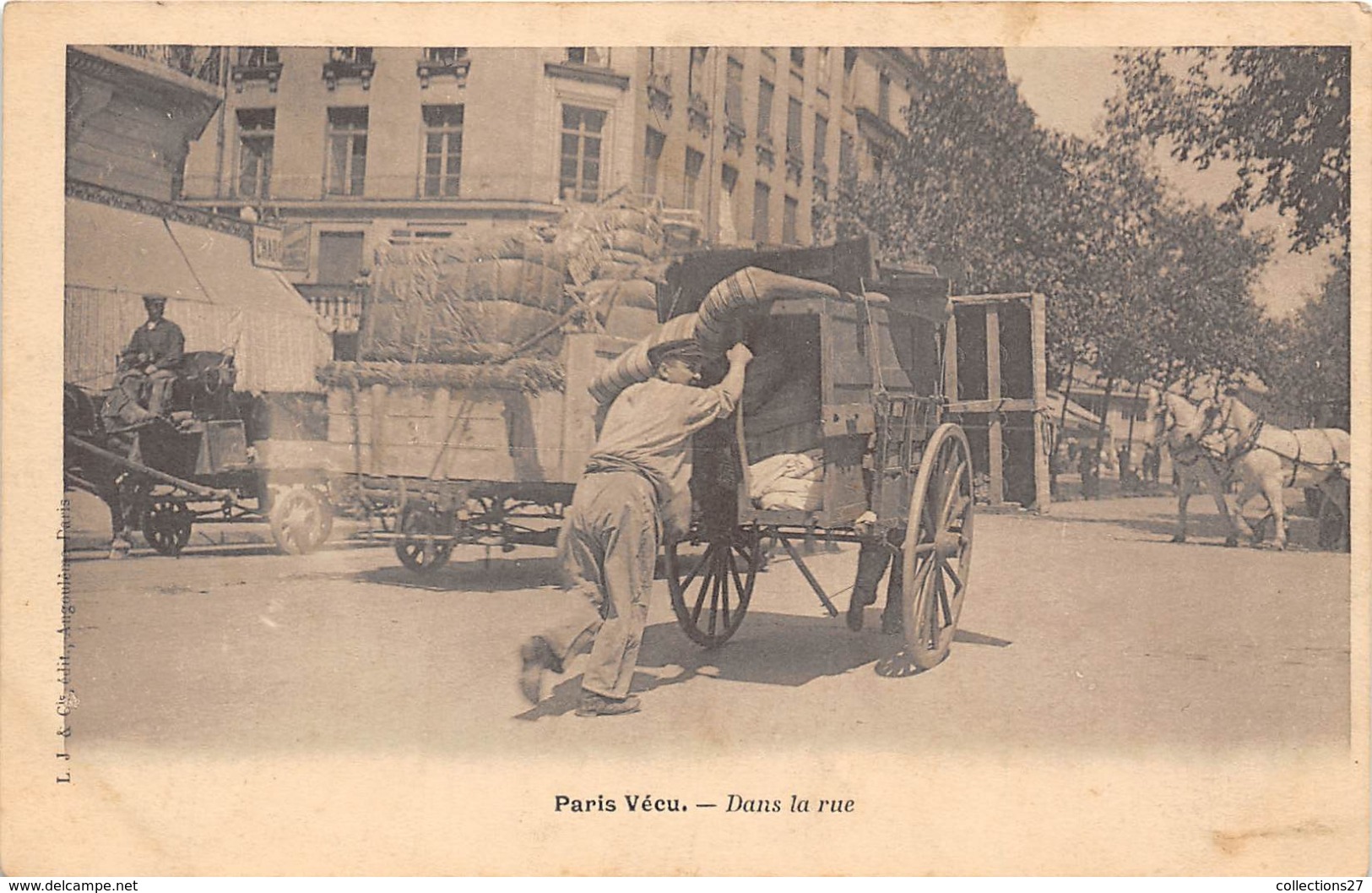 PARIS VECU- DANS LA RUE - Autres & Non Classés