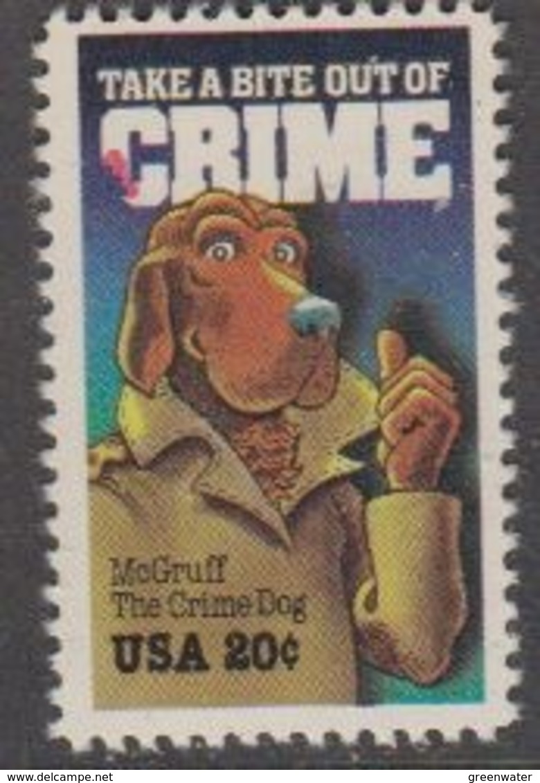 USA 1984 Crime 1v ** Mnh (45011C) - Ongebruikt